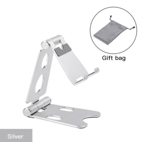 Image of Adjustable Metal Desktop Stand Tablet Holder Foldable Extend  for Smart Phones and tablets