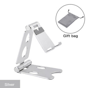 Adjustable Metal Desktop Stand Tablet Holder Foldable Extend  for Smart Phones and tablets