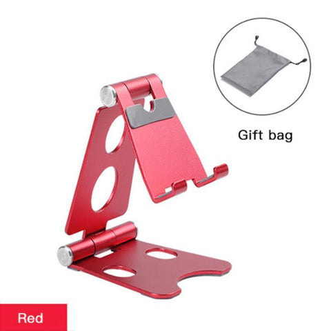 Image of Adjustable Metal Desktop Stand Tablet Holder Foldable Extend  for Smart Phones and tablets