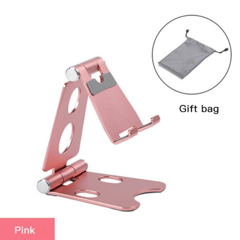 Image of Adjustable Metal Desktop Stand Tablet Holder Foldable Extend  for Smart Phones and tablets