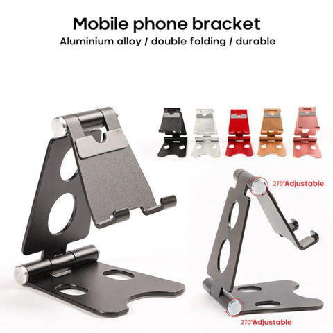 Image of Adjustable Metal Desktop Stand Tablet Holder Foldable Extend  for Smart Phones and tablets