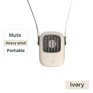 Neck Fan Mini USB 5V Portable Silent Small Electric Cooling Fans