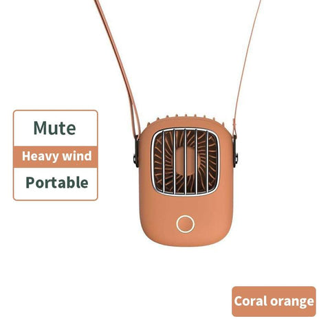 Image of Neck Fan Mini USB 5V Portable Silent Small Electric Cooling Fans