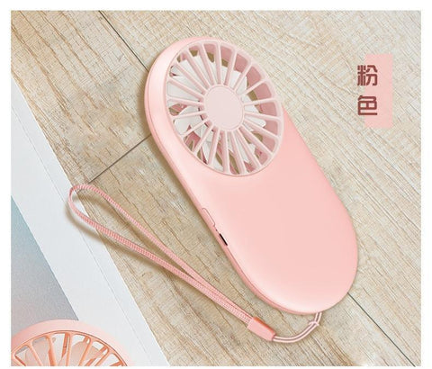 Image of New Pattern Pocket Fans Usb Charge Mini- Hold Fans