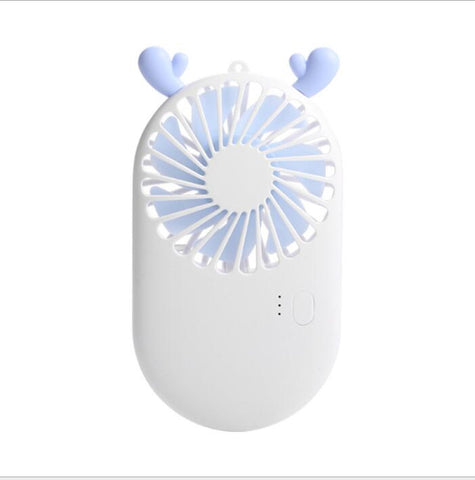 Image of New Pattern Pocket Fans Usb Charge Mini- Hold Fans