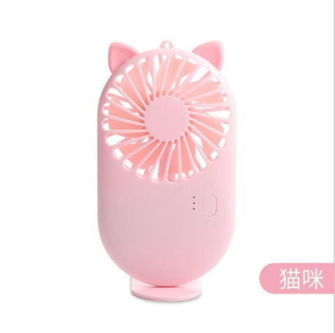 Image of New Pattern Pocket Fans Usb Charge Mini- Hold Fans