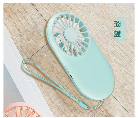 Image of New Pattern Pocket Fans Usb Charge Mini- Hold Fans