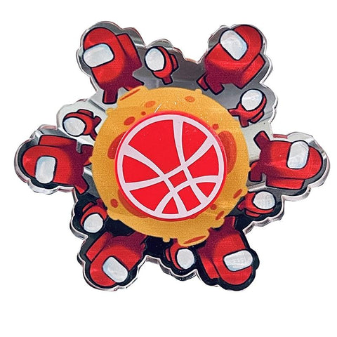 Image of New Whirling Running Animation Fidget Spinner Cartoon Anime