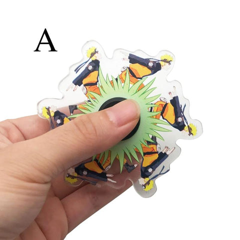 Image of New Whirling Running Animation Fidget Spinner Cartoon Anime