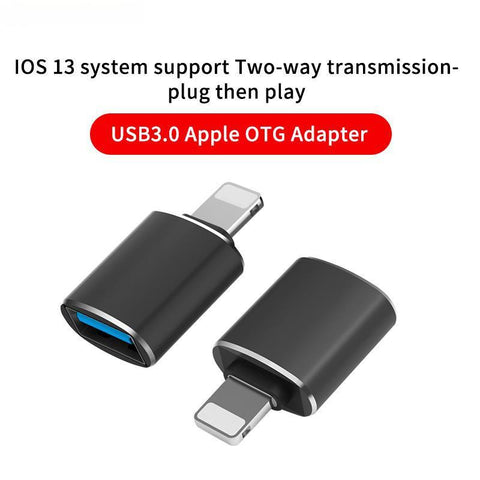 Image of OTG Adapter for iPhone Xs 11 12 Pro Max Converters Charging Data for iPad IOS 13 To USB 3.0 Suport U Disk Smartphone Accessories - ALL GIFTS FACTORY