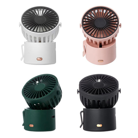 Image of Office Quiet Collapsible Desk Fans Adjustable Mini Fan