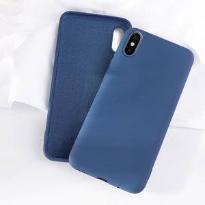 Original design Silicone Phone Case  Cover For iPhone 6 7 8 x 11 12 - ALL GIFTS FACTORY