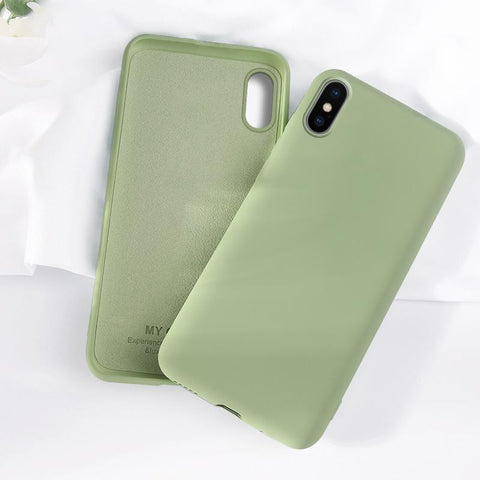 Image of Original design Silicone Phone Case  Cover For iPhone 6 7 8 x 11 12 - ALL GIFTS FACTORY