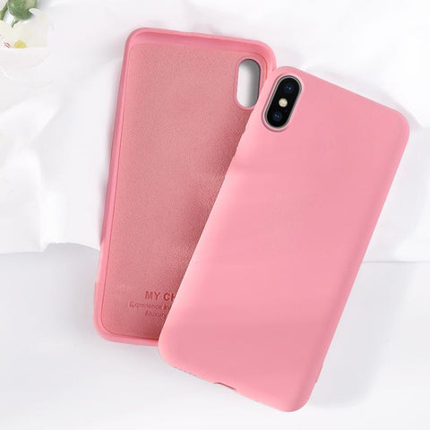 Image of Original design Silicone Phone Case  Cover For iPhone 6 7 8 x 11 12 - ALL GIFTS FACTORY