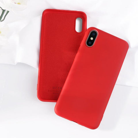 Image of Original design Silicone Phone Case  Cover For iPhone 6 7 8 x 11 12 - ALL GIFTS FACTORY