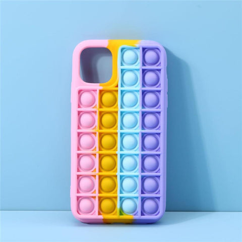 Image of Pop Fidget Toys Push It Bubble case For iPhone models