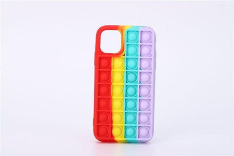 Image of Pop Fidget Toys Push It Bubble case For iPhone models