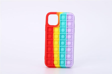 Pop Fidget Toys Push It Bubble case For iPhone models