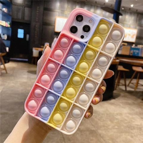 Image of Pop Push Fidget Bubble Case For iPhone models