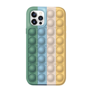 Pop Push Fidget Bubble Case For iPhone models