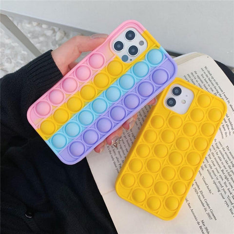 Image of Pop Push Fidget Bubble Case For iPhone models