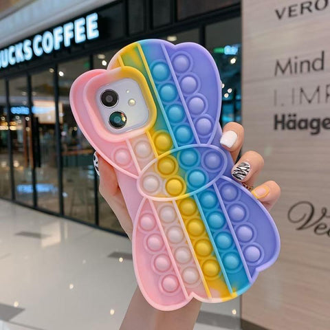 Image of Pop Fidget Toys Push It Bubble Phone Case For iphone - ALL GIFTS FACTORY