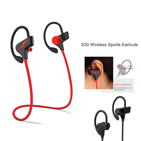 Image of S30 Wireless Bluetooth Sport Earphone with Mic - ALL GIFTS FACTORY