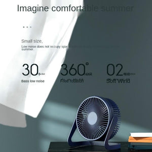 Small USB Fan desktop 5 inch plug-in Mini fan