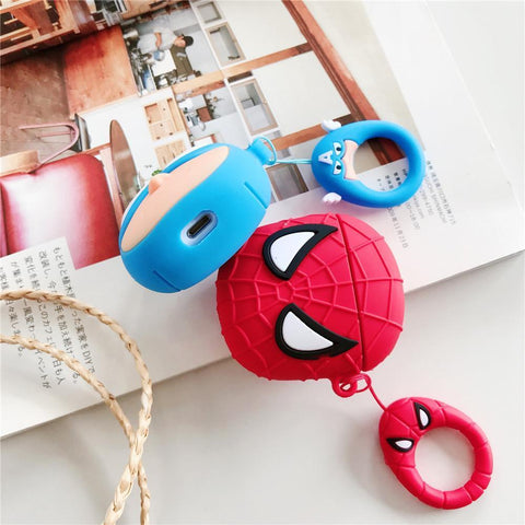 Image of Super Heroes design airpod case for Wireless Earphone Airpods