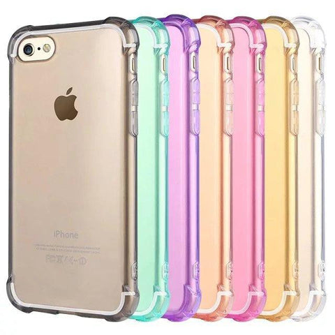 Image of High quality TPU Soft Clear Case for iPhone X 8 7 6 iphone 11 12 mini pro max - ALL GIFTS FACTORY