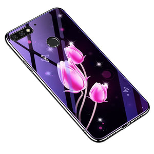 Tempered Glass Phone Case For Iphone Huawei Samsung - ALL GIFTS FACTORY