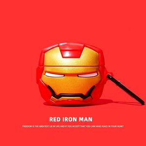 The Avengers Hulk Earphones Case For Airpods Pro or 1/2  Anime Thanos Captain America  Iron Man Cases For Airpod - ALL GIFTS FACTORY