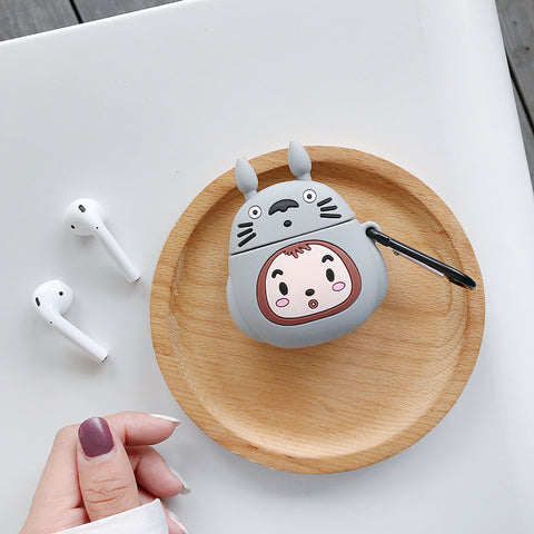 Image of Totoro design Silicone Airpods case - ALL GIFTS FACTORY