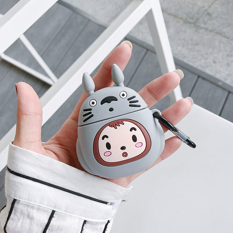 Image of Totoro design Silicone Airpods case - ALL GIFTS FACTORY