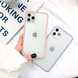 Two-color matte acrylic anti-fall phone back cover - ALL GIFTS FACTORY