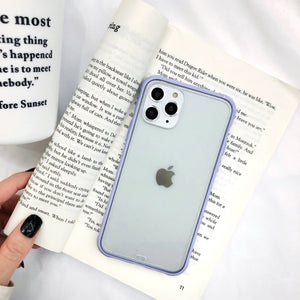 Two-color matte acrylic anti-fall phone back cover - ALL GIFTS FACTORY