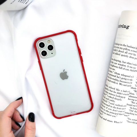 Image of Two-color matte acrylic anti-fall phone back cover - ALL GIFTS FACTORY
