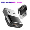 USB 3.0 Type A Male to USB 3.1 Type C Female Connector Converter Adapter Type-c USB Standard Charging Data Transfer - ALL GIFTS FACTORY