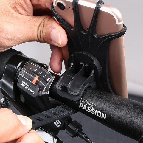 Image of Universal Motocycle Bicycle Mobile Phone holder for iPhone Samsung Xiaomi Huawei Cell Phone Mobile Bike Handlebar Bracket Holder - ALL GIFTS FACTORY