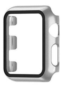 Watch Case+Glass for Apple Watch 6 SE Series 5 3 4 PC Slim Case for IWatch 6 5 4 3 Thin Protector Plastic Frame 40mm 44 38 42mm