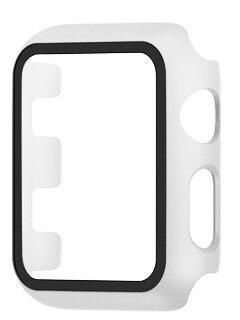 Image of Watch Case+Glass for Apple Watch 6 SE Series 5 3 4 PC Slim Case for IWatch 6 5 4 3 Thin Protector Plastic Frame 40mm 44 38 42mm