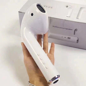 Wireless Giant earphone Mode Speaker Bluetooth Headset Player 5W Speaker Stereo Music Loudspeaker FM Radio Playback soundbar