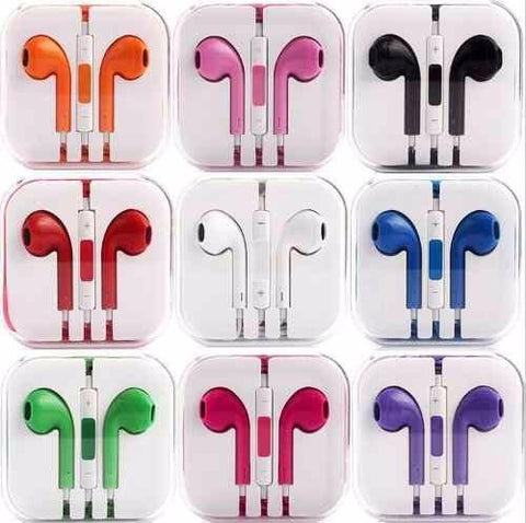 Image of 3.5mm Earbuds for iPhone iPad Volume control & Mic - AA Better Bass