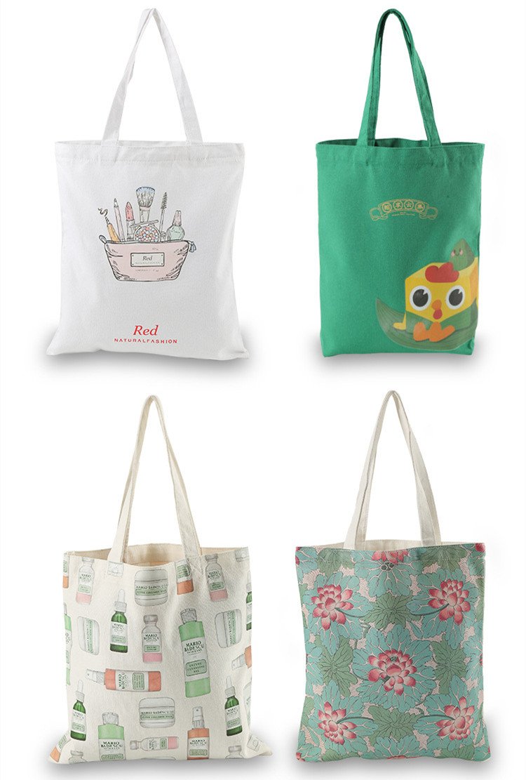 custom canvas shopping bags with logo-print-free-sample fast shipping wholesale cheap price in canada usa canada