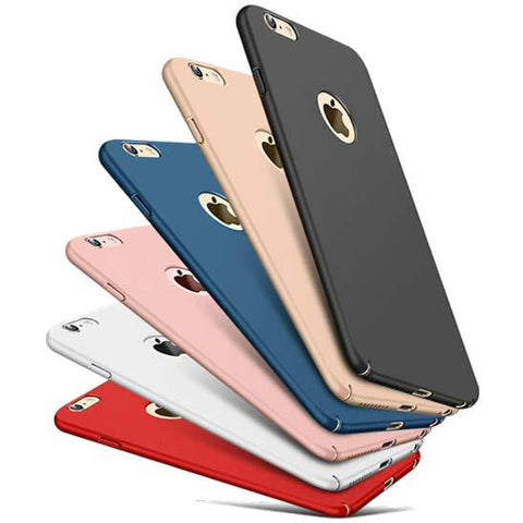 Image of Hard PC Plastic Matte Phone Cases For iPhone for Samsung and all phone models 11 12 - ALL GIFTS FACTORY