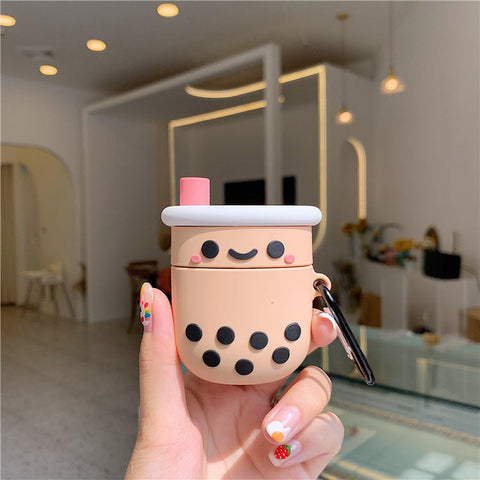 Image of natural artesian Water case For AirPods 1 2 Pro  Chocolate chip cookies box soft silicone Wireless bluetooth earphone cover - ALL GIFTS FACTORY