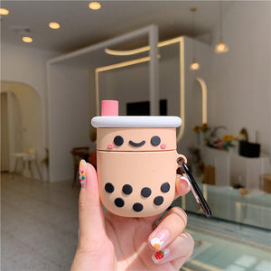 natural artesian Water case For AirPods 1 2 Pro  Chocolate chip cookies box soft silicone Wireless bluetooth earphone cover - ALL GIFTS FACTORY