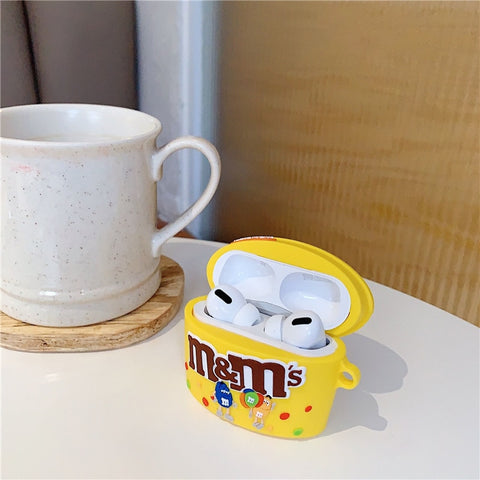 Image of natural artesian Water case For AirPods 1 2 Pro  Chocolate chip cookies box soft silicone Wireless bluetooth earphone cover - ALL GIFTS FACTORY