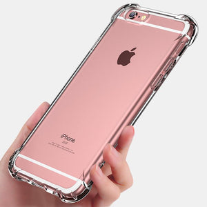 High quality TPU Soft Clear Case for iPhone X 8 7 6 iphone 11 12 mini pro max - ALL GIFTS FACTORY