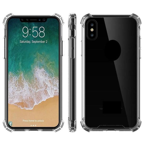 Image of High quality TPU Soft Clear Case for iPhone X 8 7 6 iphone 11 12 mini pro max - ALL GIFTS FACTORY